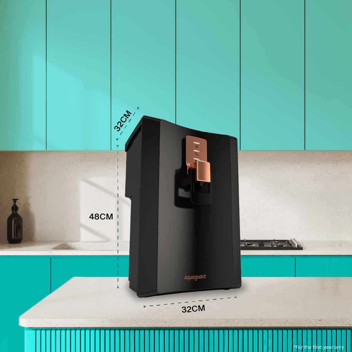 Enrich Superio 2X RO+UV Stainless Steel Water Purifier | 2 Year Filter Life | With Mega Sediment Filter