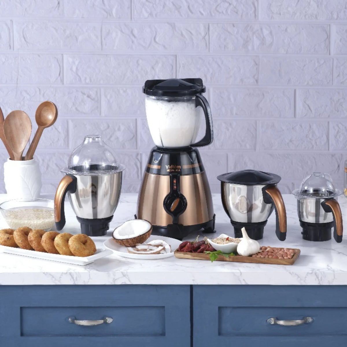 METALLICA BRONZE 1000W MIXER GRINDER