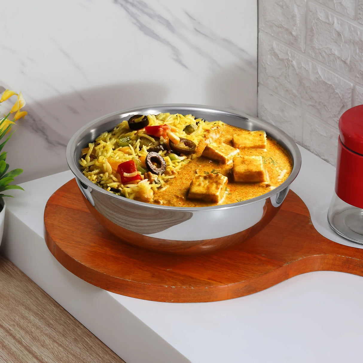 Futuretec Triply Stainless Steel Cookware Tasla - 1.8 L