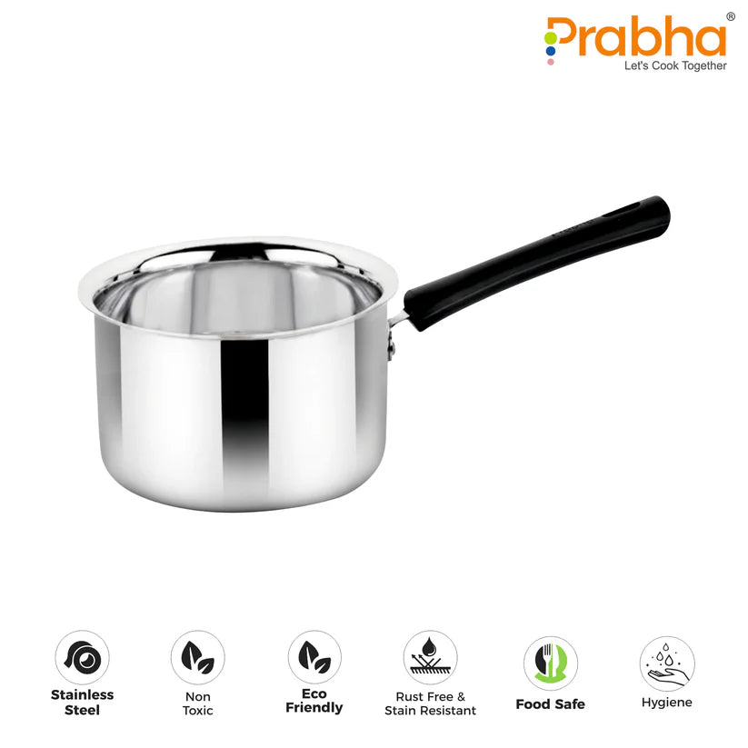 Prabha Virgo Saucepan Without Lid 1.3L, 16cm