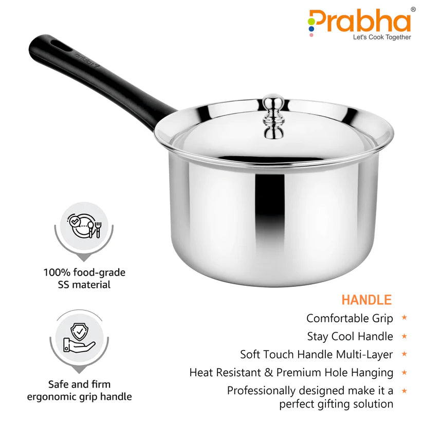 Virgo Saucepan With Lid 1.3L, 16cm