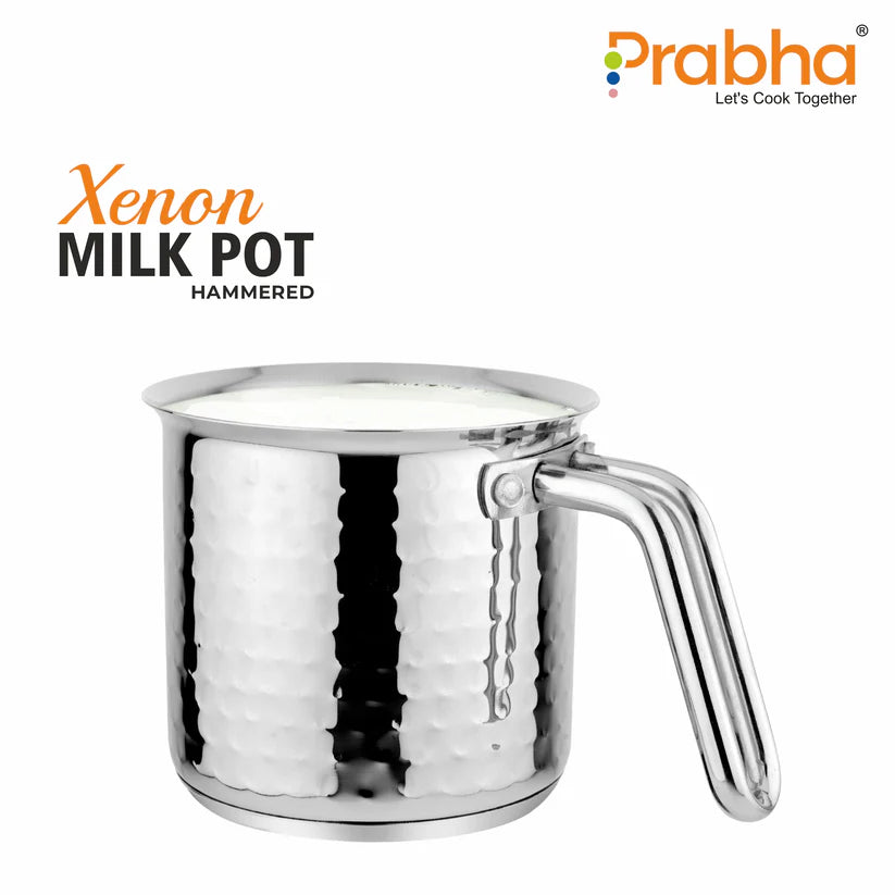 Xenon IB Hammered Milkpot Without Lid – 2.5L, 17cm