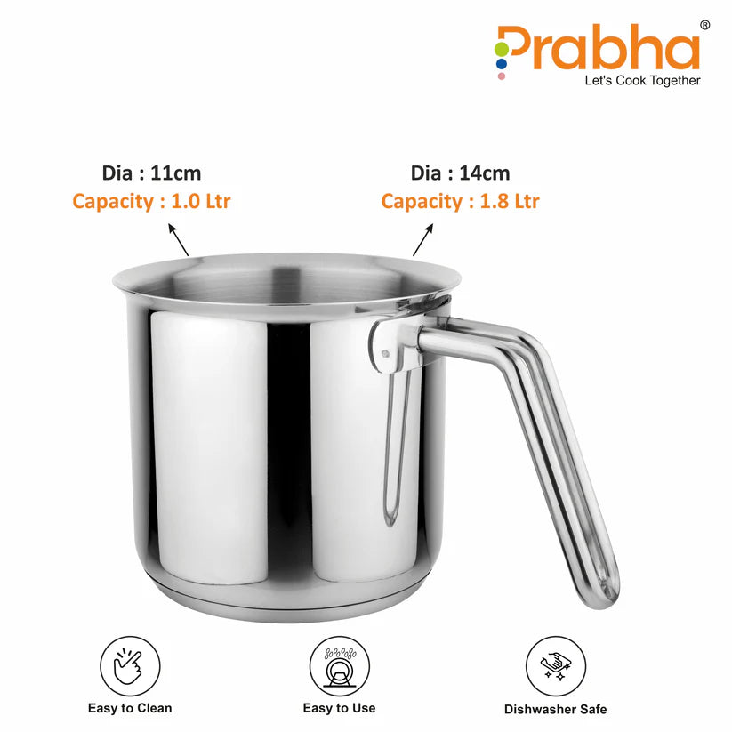 Xenon IB Milkpot Without Lid – 1L, 11cm
