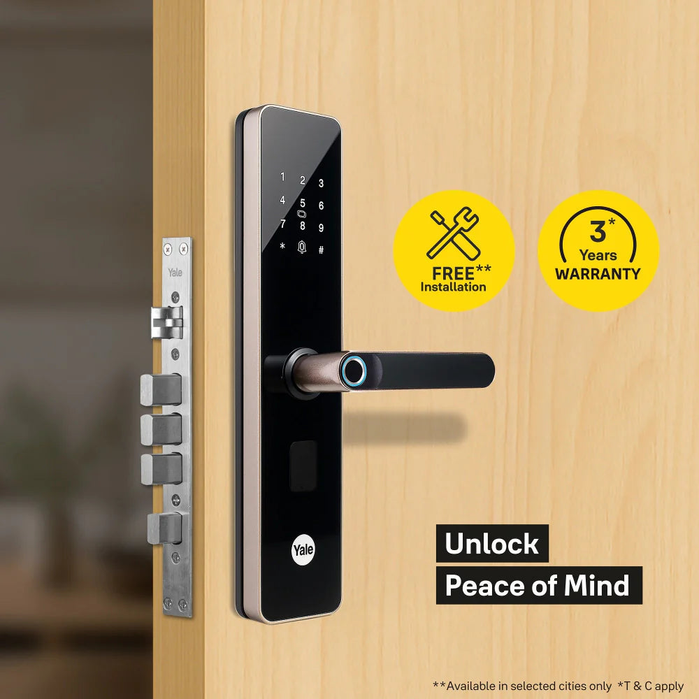 YDME 100 NxT Smart Door Lock (Brown)