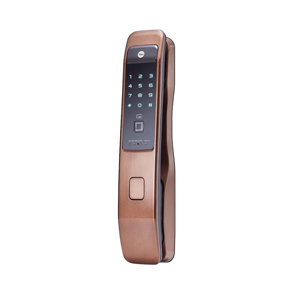 YMI 70 RB - A Series Push Pull Smart Lock (Red Bronze)