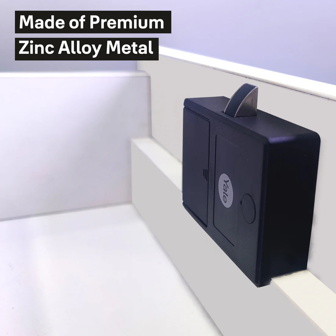 Zuri Smart Lock (Antique Bronze) with YWLOL Digital Wardrobe Lock