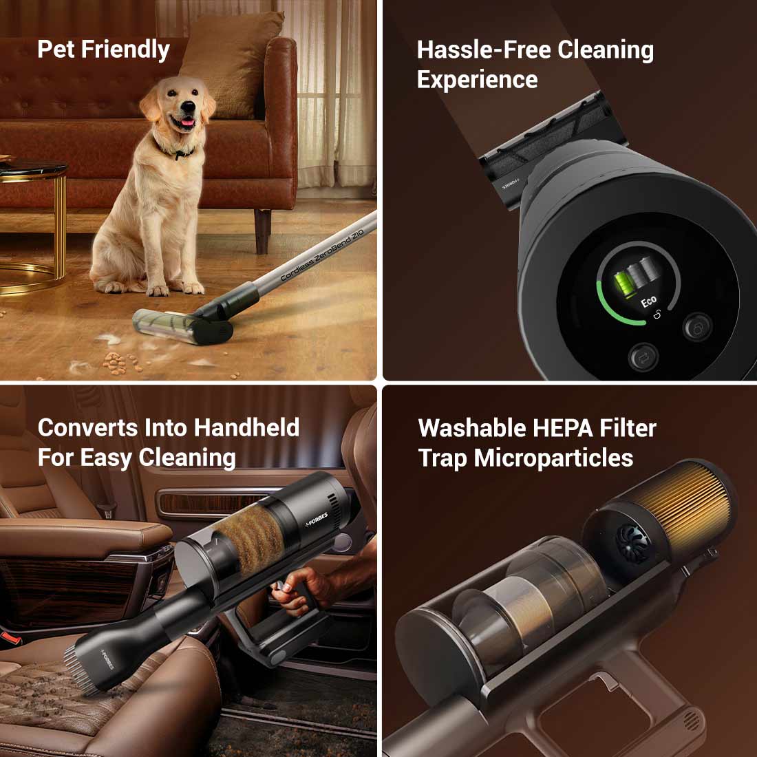 Cordless Zerobend Z10 Vacuum Cleaner