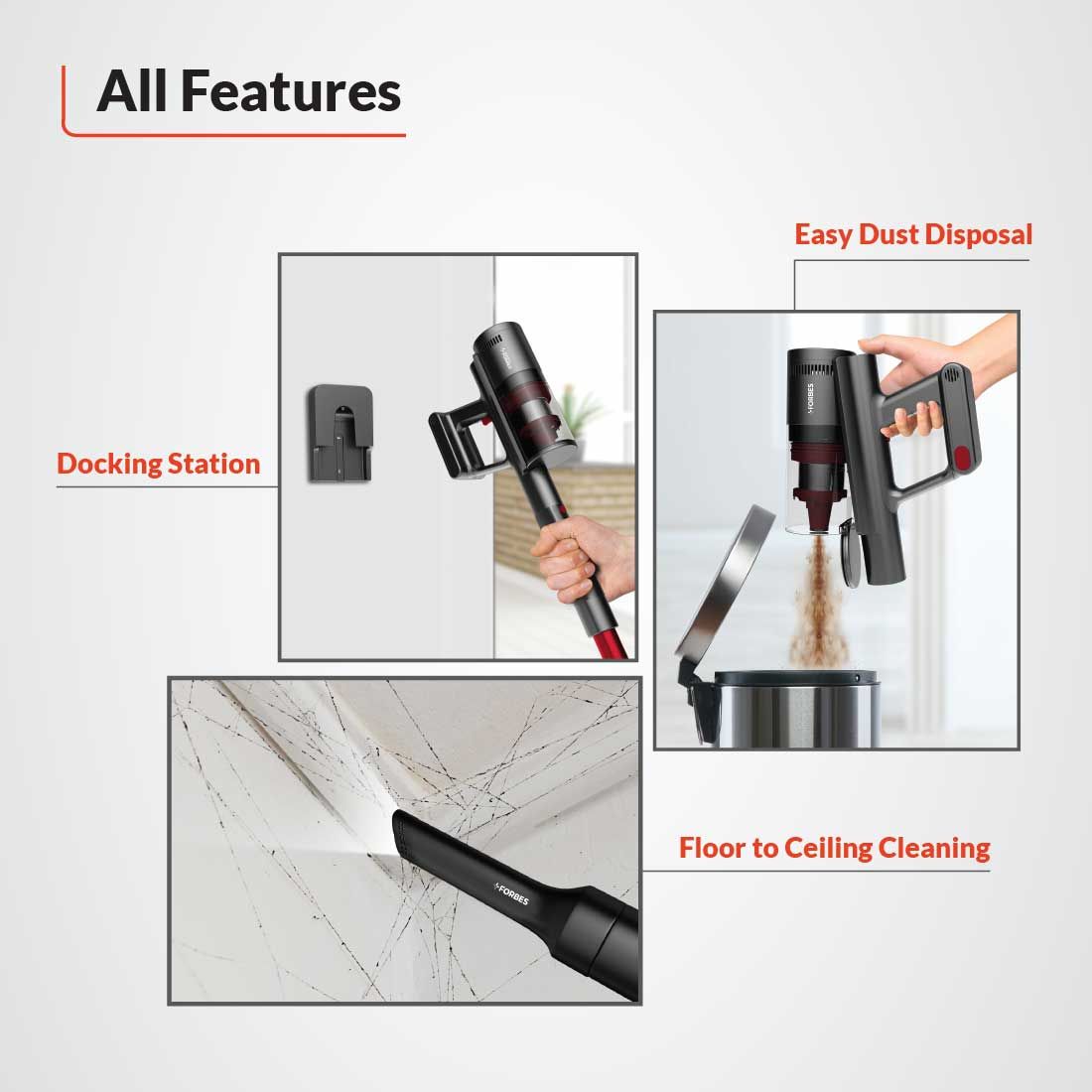 Cordless ZeroBend Z15 Vacuum Cleaner