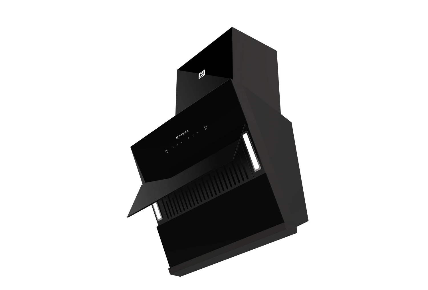Zenith FL HC SC BK IN 60 Wall Mounted Inclined Chimney
