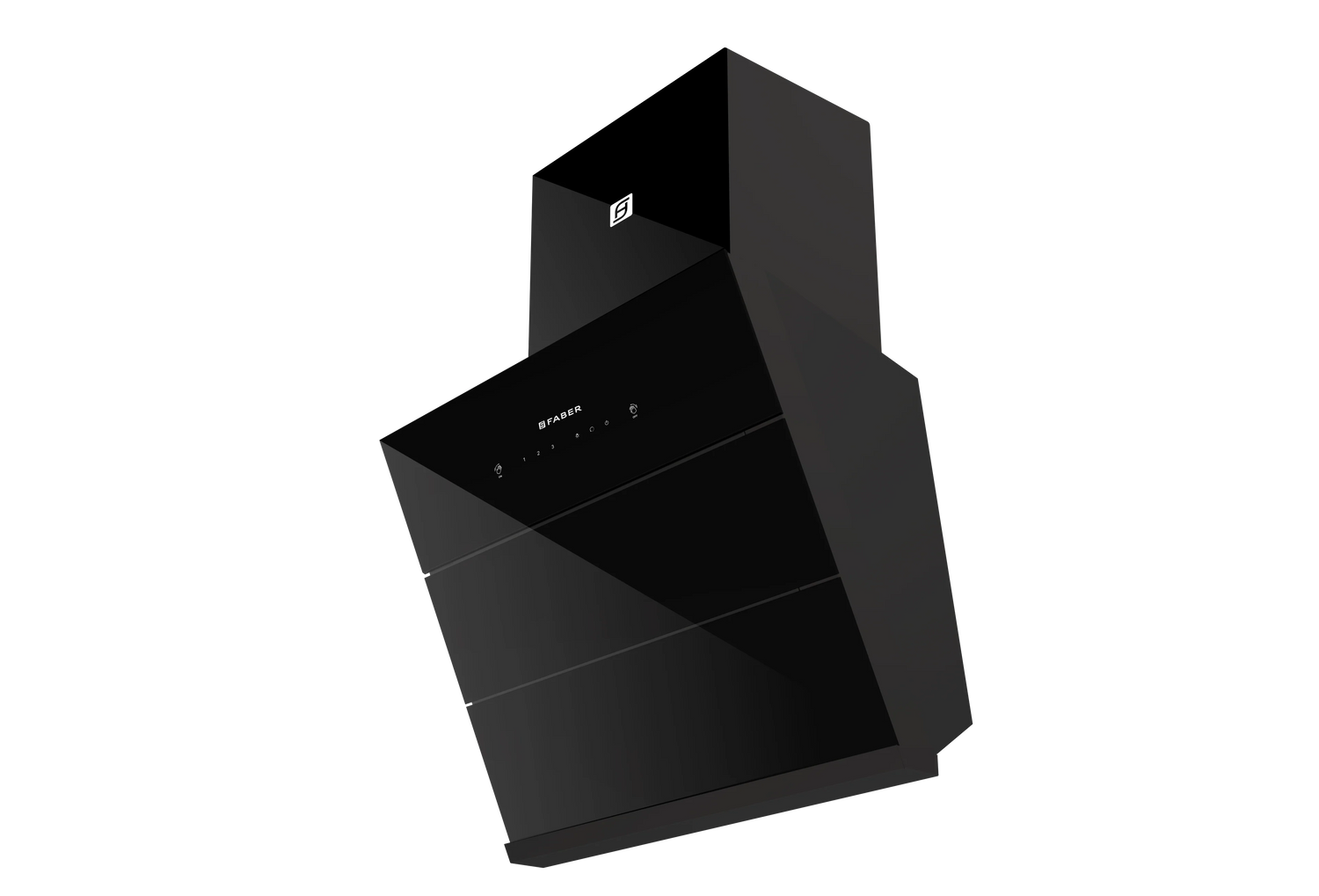 Zenith FL HC SC BK IN 60 Wall Mounted Inclined Chimney