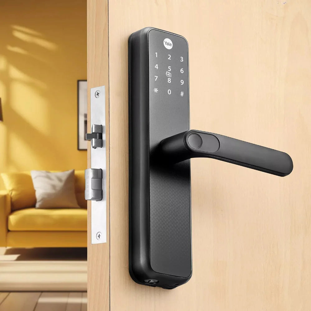 Zuri S (Black) Smart Lock with 5 way unlocking
