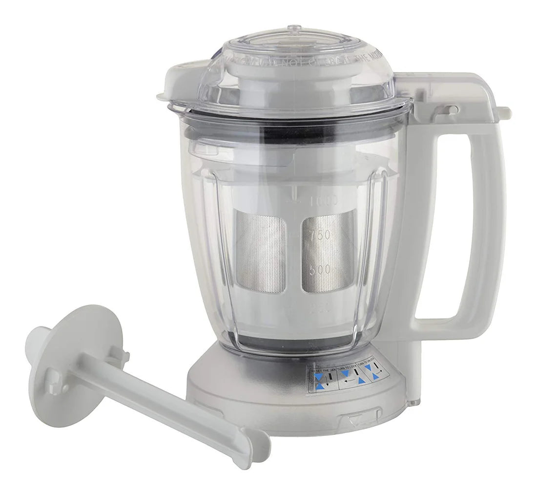 MX-PB15 1.5L Juice Fruit Filter Jar – White, Compatible with MX-AC Series Mixer Grinder