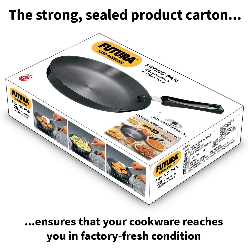 Hawkins Futura Hard Anodized Frying Pan AF25S