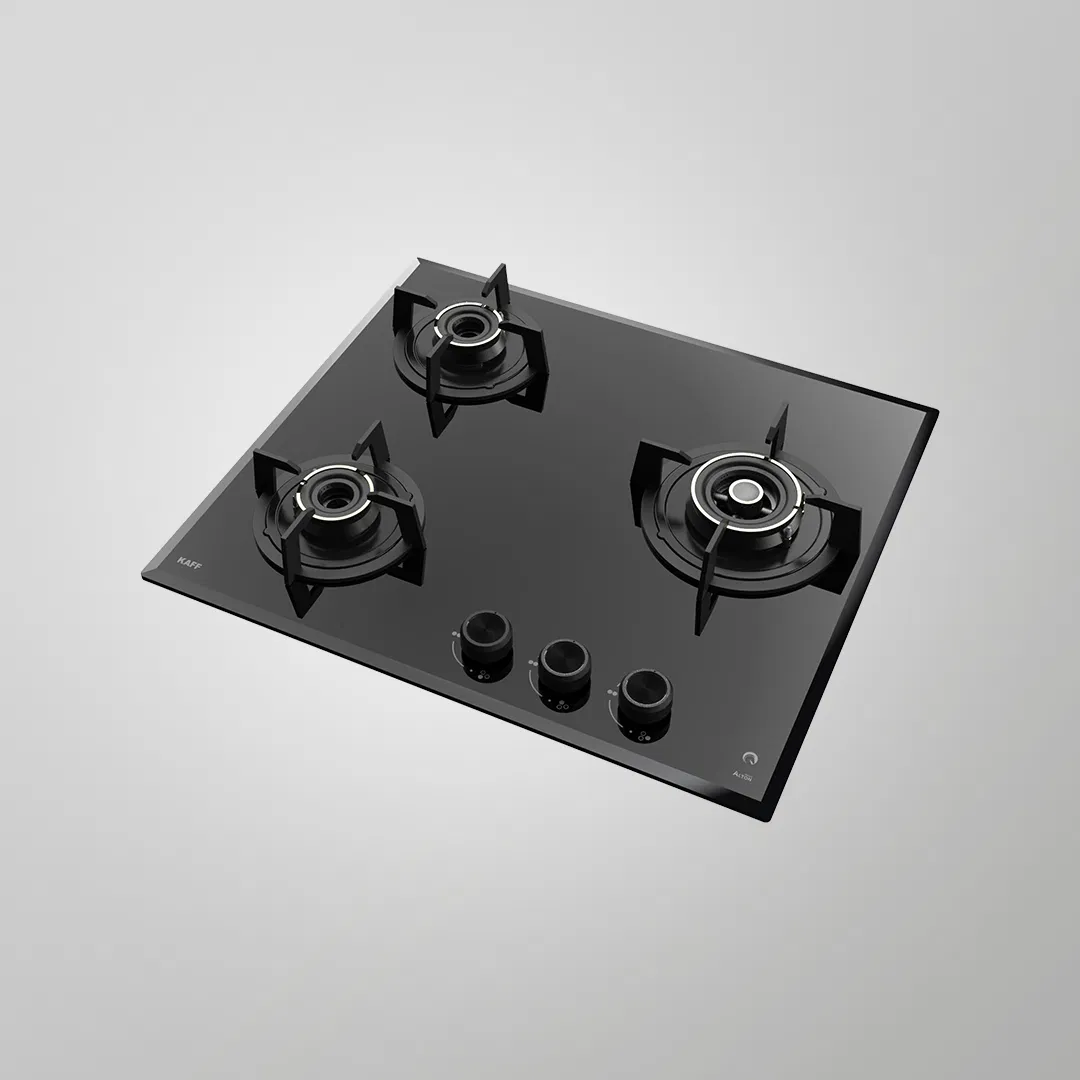 ALNF 603 – 60cm Built-in Hob with 3 High-Efficiency Brass Burners, Full FFD & Auto Ignition