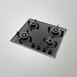 Brass Burners With Full FFD | 8 Mm Thick Tempered Glass With Beveled Edges