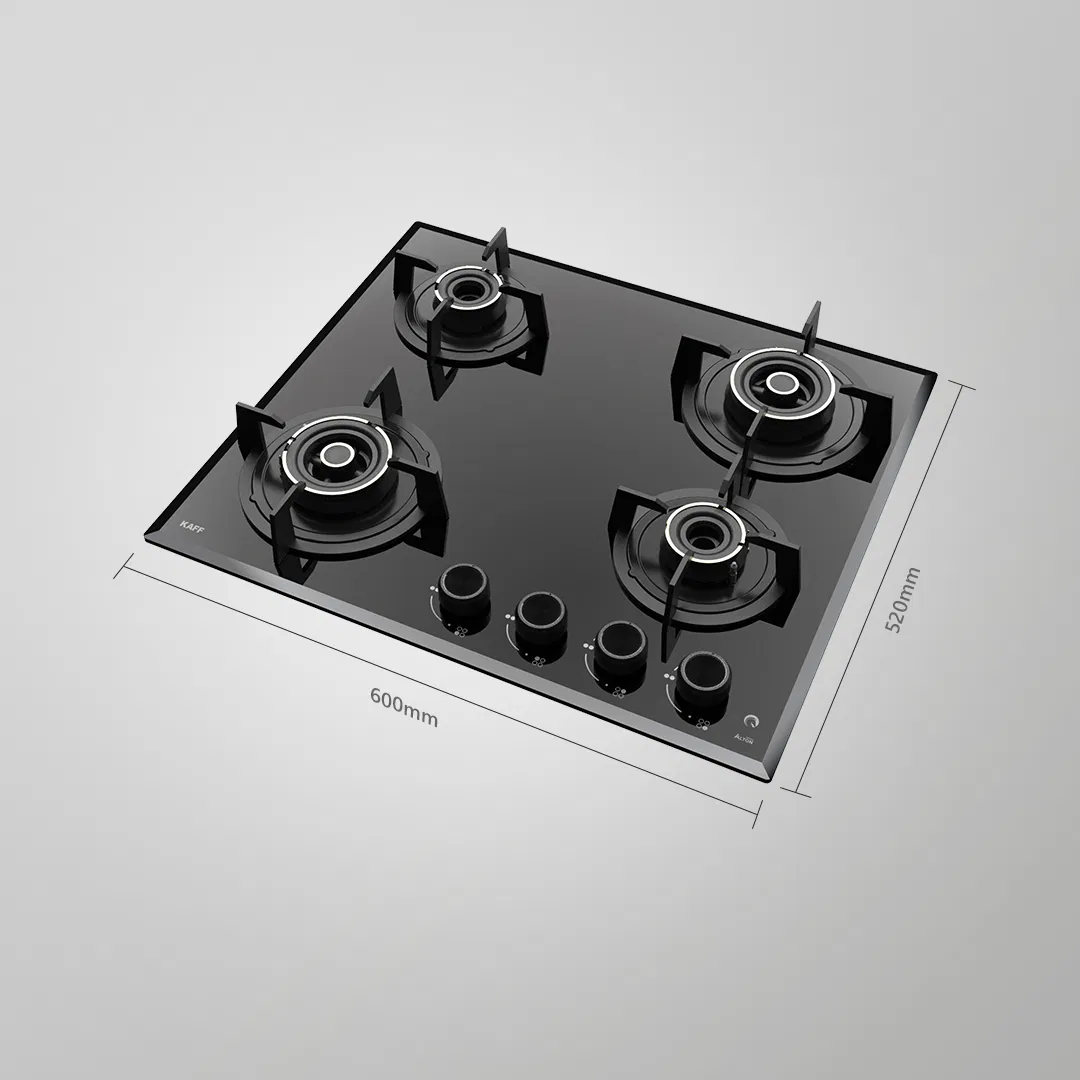 ALNF 604 – 60cm Built-in Hob with 4 High-Efficiency Brass Burners & Full Flame Failure Device