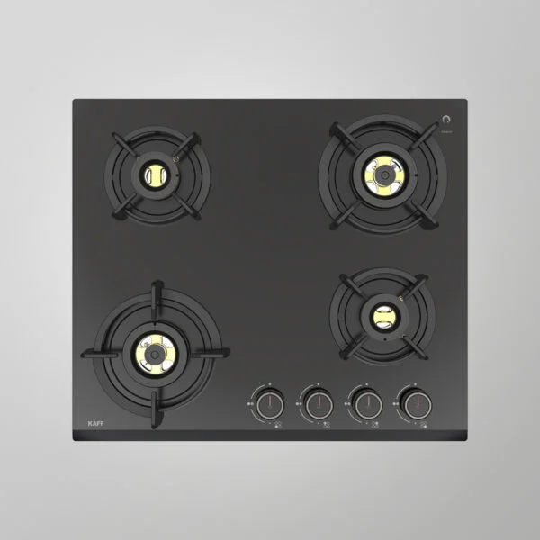 ASF 604 Tempered Glass with FFD Auto Electric Ignition BUILT IN HOBS