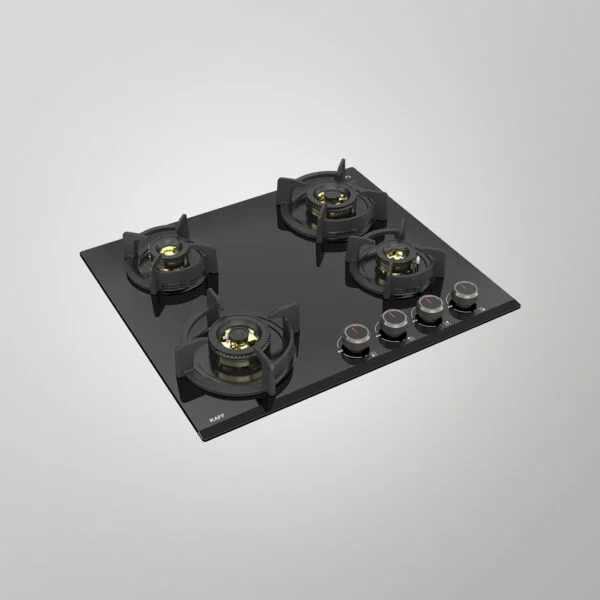 ASF 604 Tempered Glass with FFD Auto Electric Ignition BUILT IN HOBS