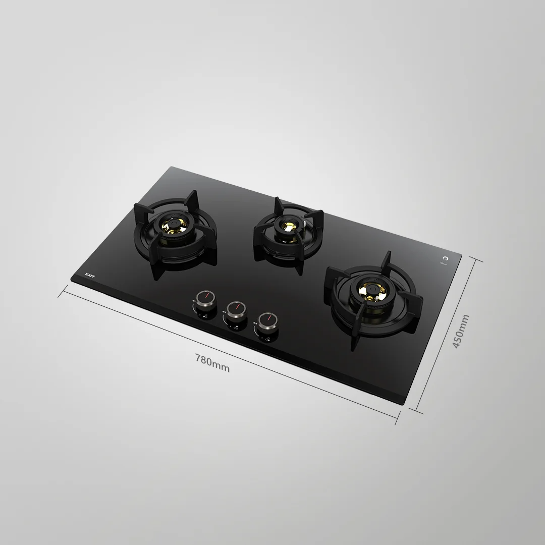 ASF 783 Tempered Glass WITH FFD AUTO ELECTRIC BUILT IN HOBS