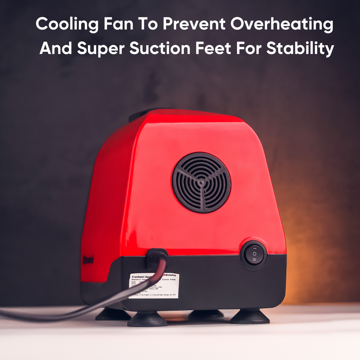 Brewine Coconut Scraper & Citrus Press 2-in-1 ABS Body