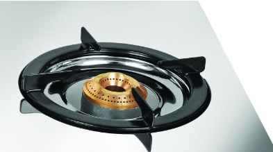 PIGEON 123 STAINLESS STEEL 3 BURNER GAS STOVE