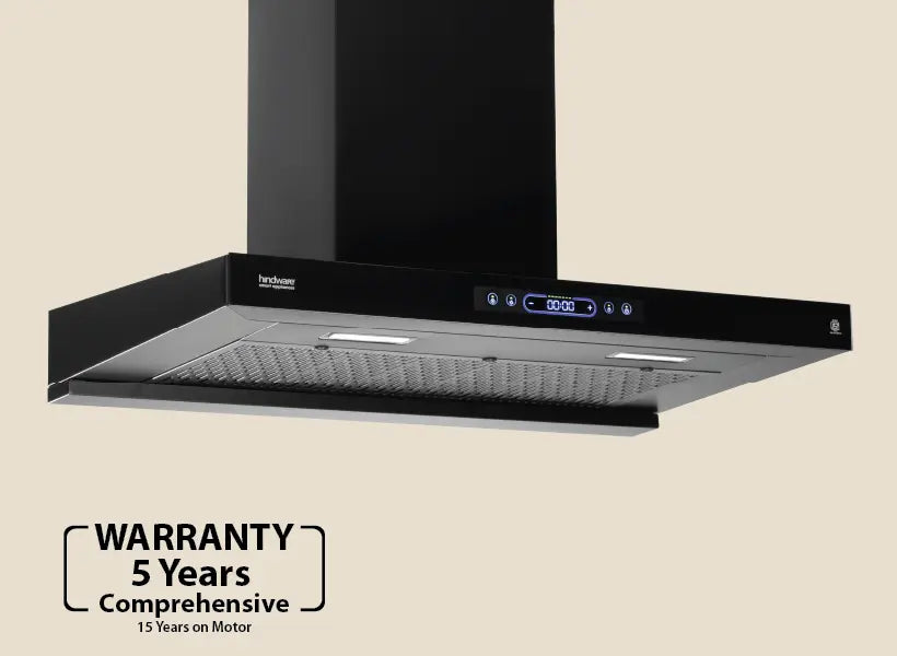 Tiber BLDC Filterless Auto Clean Kitchen Chimney with Motion Sensor & 1600 m³/h Suction