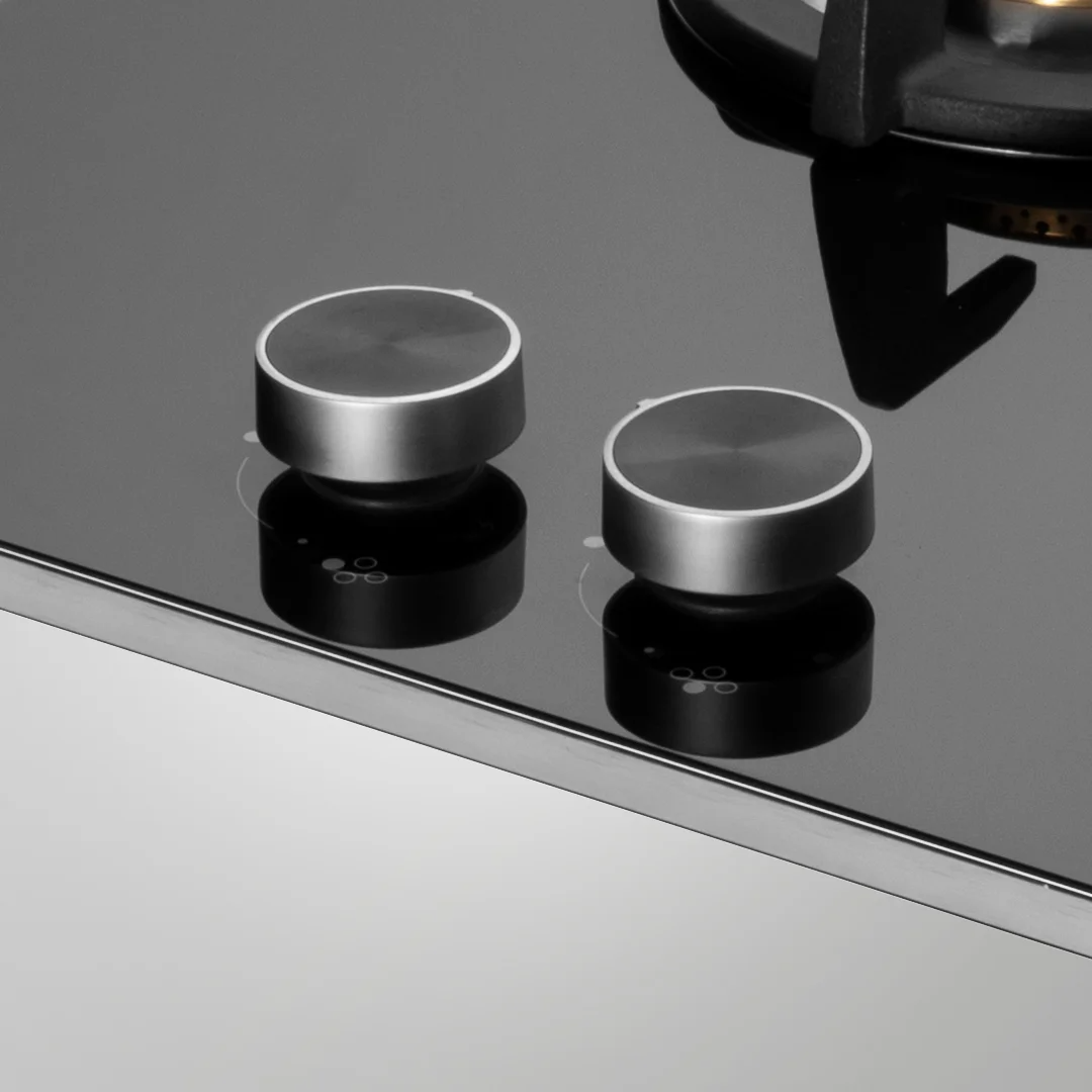 BLH 784X Built-In Hob | Auto Ignition | 4 Full Brass High-Efficiency Burners | Triple & Dual Ring Burners | Flame Failure Device