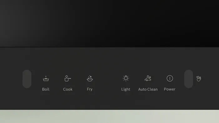 Series 4 90 cm Wall-Mounted Chimney Hood DWB98IJ60I – 1300 m³/h Suction, Auto Clean, Gesture Control, Oil Collector Filter