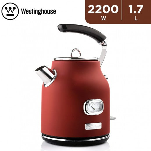 Westinghouse Retro Serie Electric Kettle 1,7L WKWKH148URD – Red