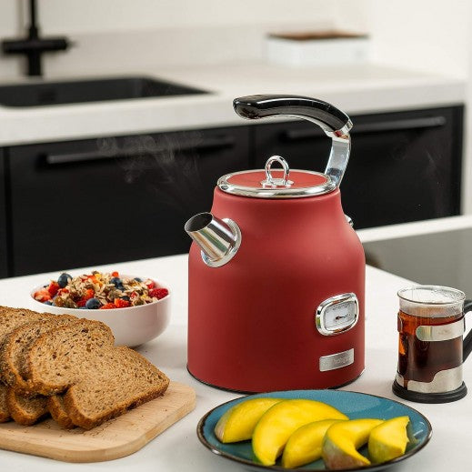 Westinghouse Retro Serie Electric Kettle 1,7L WKWKH148URD – Red