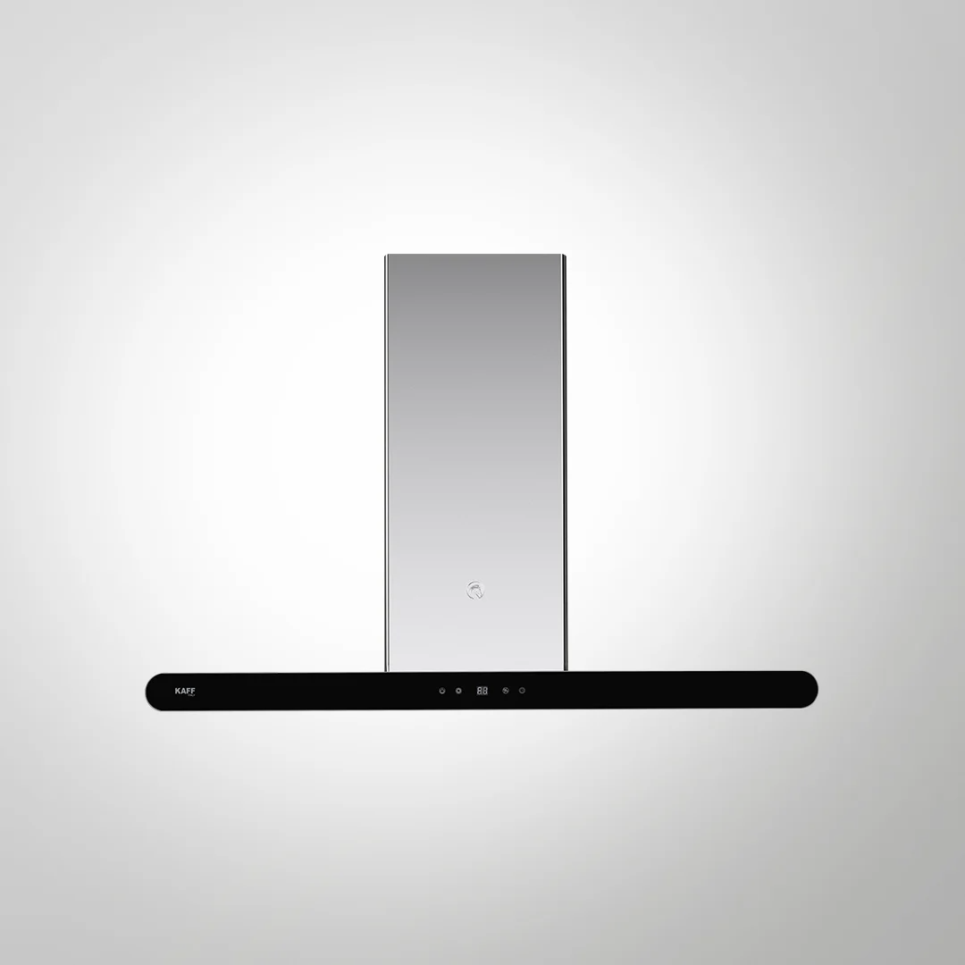 KAFF CANARY DHC BF 90 BL With SS Finish Auto Clean Wall Mounted Chimney