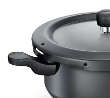 Prestige Svachh 3.5 Litre Pressure Cooker with Hard Anodized Body 20225 ( Black)