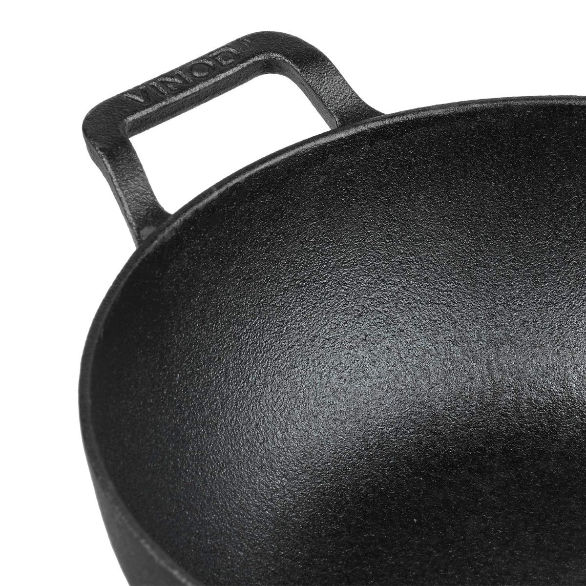 VINOD CAST IRON KADHAI 3.3 LITRE (LCIDK24)