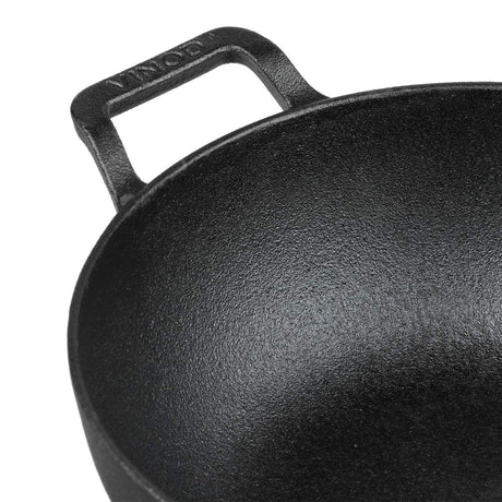 VINOD CAST IRON KADHAI 3.3 LITRE (LCIDK24)