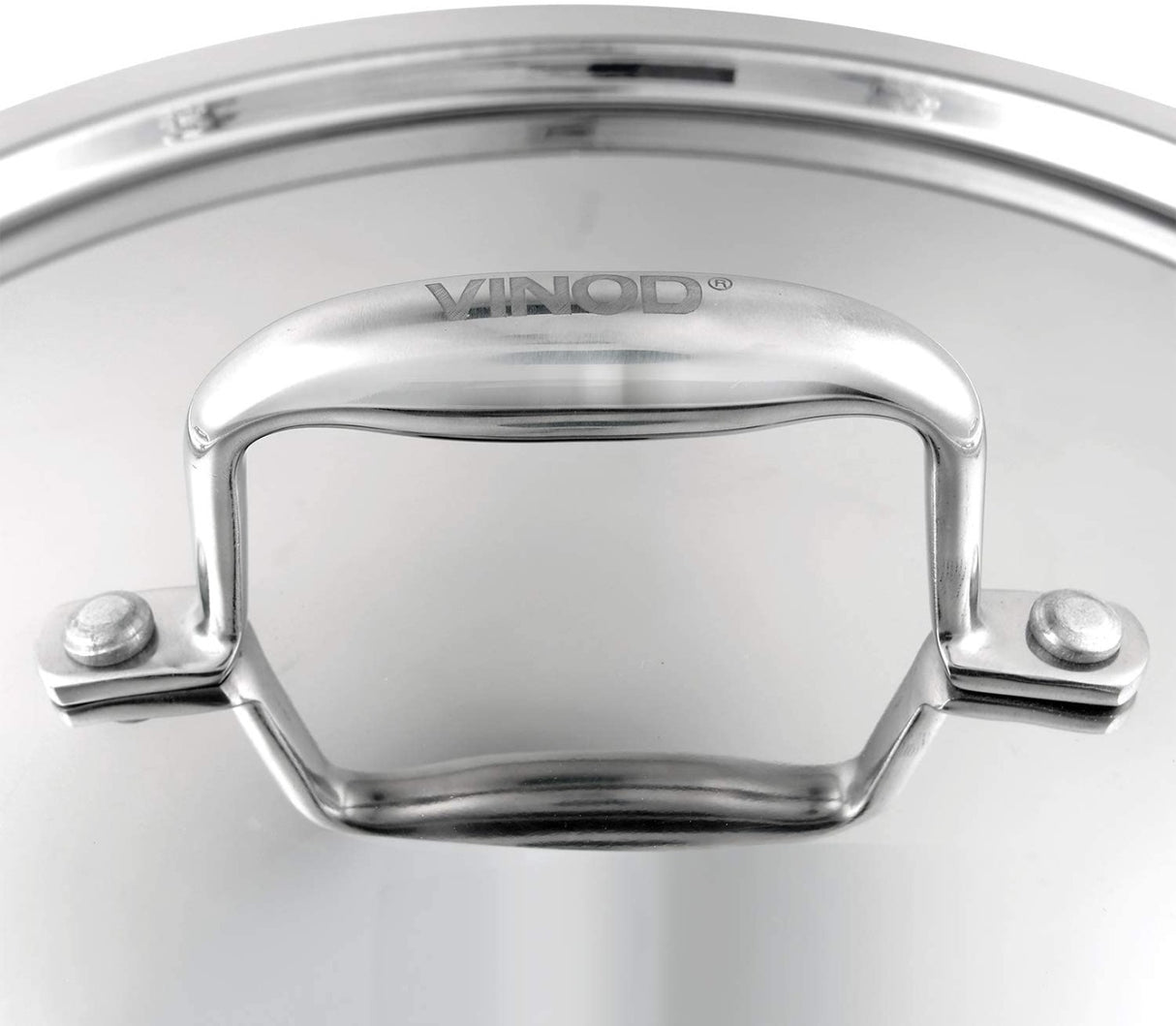 Vinod Triply Platinum Series Induction Friendly Extra Deep Kadai With SS Lid (24, 3.2L) EDPTKD24