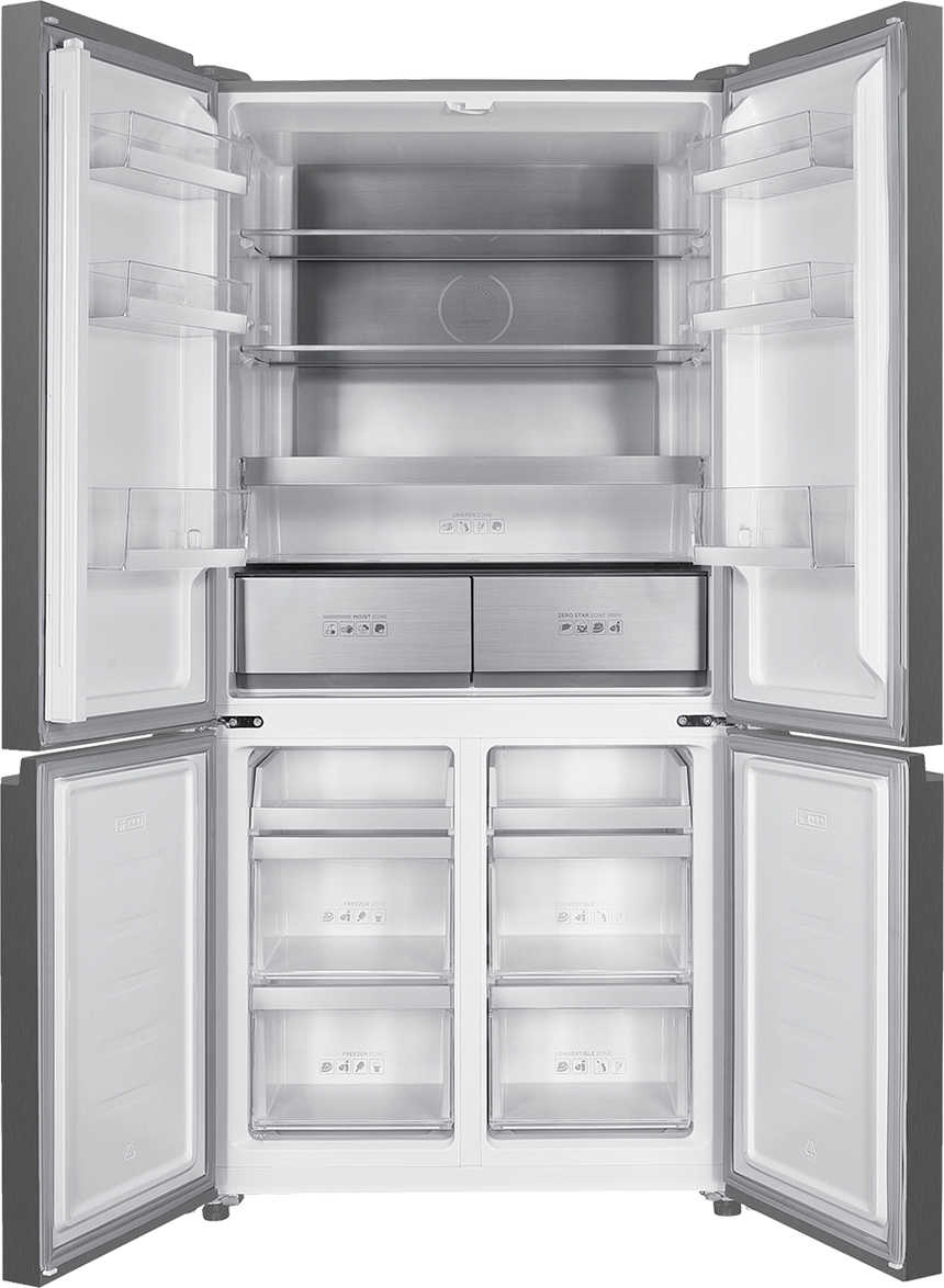 Cross Door Refrigerator/Freezer Combination Free Standing 5CD 891SC0