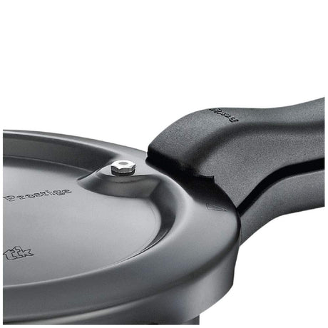 Prestige Svachh 3.5 Litre Pressure Cooker with Hard Anodized Body 20225 ( Black)