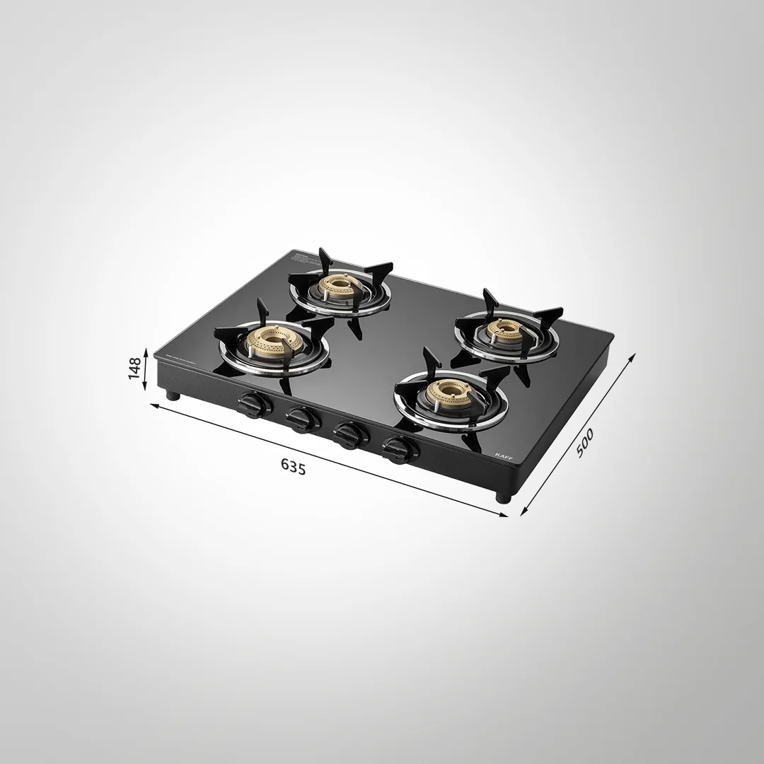 CTC634BAI High Efficiency Brass Burners Auto Ignition Cooktops