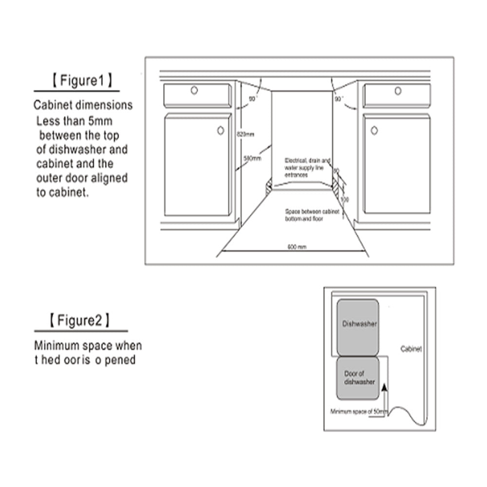 Built In Dishwasher WQP12-7735 HR (SEMI)