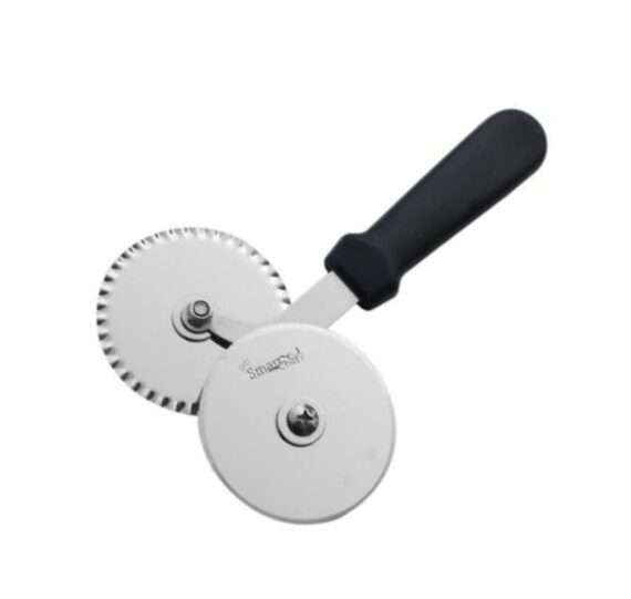 Double-Wheeled Pizza Cutter 3.2 inches