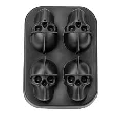 Skull Shaped Ice Mould