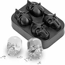Skull Shaped Ice Mould