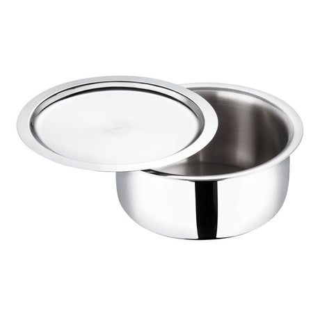 VINOD TRIPLY PLATINUM TOPE WITH LID (16)