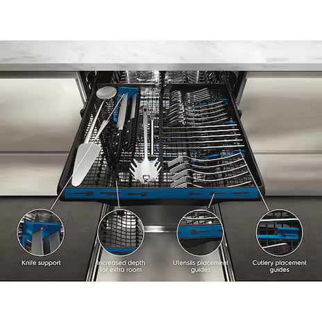 Semi Built-in Dishwasher UltimateCare 700 with 14 Place Settings EEM48300IX