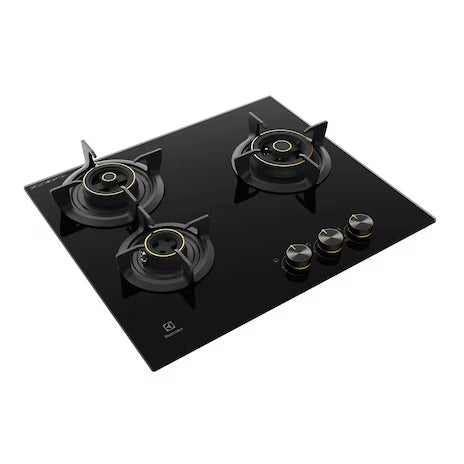 60cm UltimateTaste 300 3-Burner Built-in Gas Hob EHG6330BC
