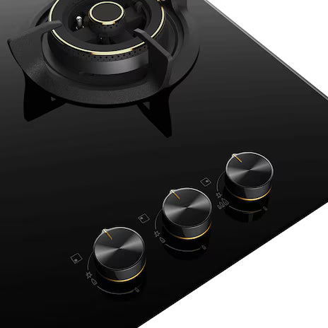 60cm UltimateTaste 300 3-Burner Built-in Gas Hob EHG6330BC