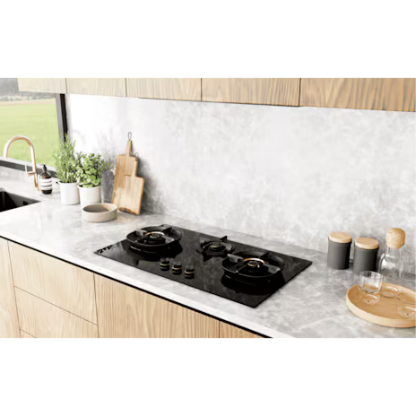 90cm UltimateTaste 700 3-Burner Built-in Gas Hob (EHG9351BC)