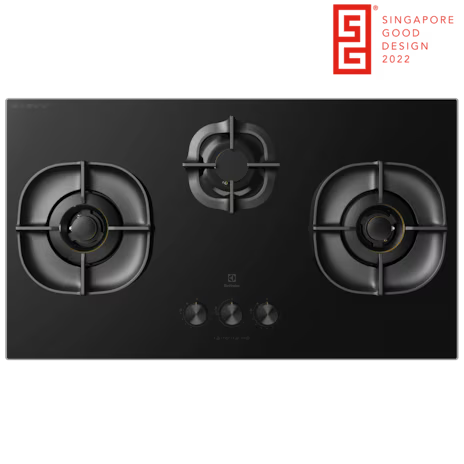 90cm UltimateTaste 700 3-Burner Built-in Gas Hob (EHG9351BC)