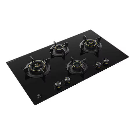 90 cm UltimateTaste 300 4-Burner Built-in Gas Hob EHG9430BCD