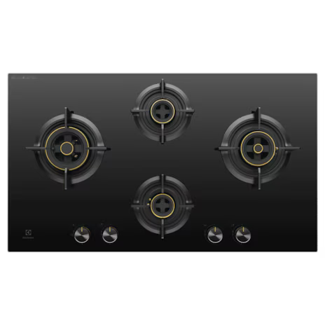 90 cm UltimateTaste 300 4-Burner Built-in Gas Hob EHG9430BCD
